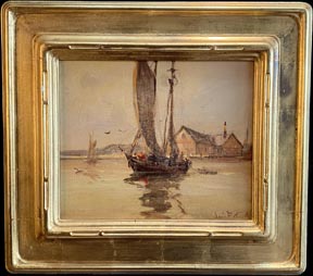 Davis Francis Schwartz, Embarking Schooner
