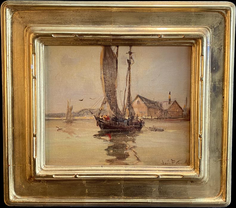 Davis Francis Schwartz, Embarking Schooner