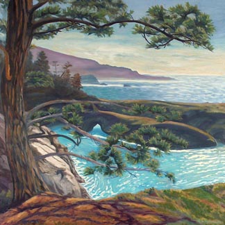 L L Sorensen Glorious Day at China Cove