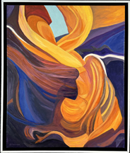 Linda Sorensen ... Imaginary Slot Canon #1, Slot Canyon