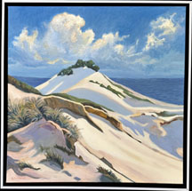 Linda Sorensen, Suny Bodegea Dunes, 24 x 24