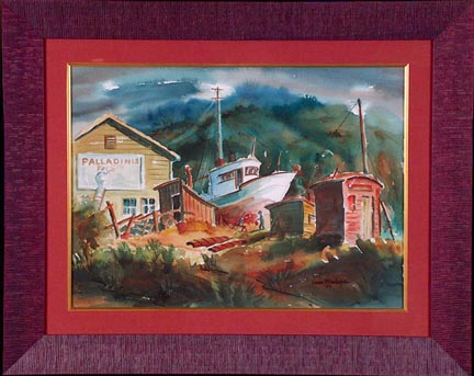 Elmer Stanhope, Palladinis Fish, 1950