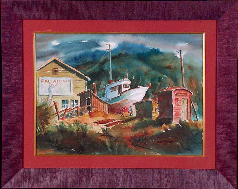 Elmer Stanhope, Palladinis Fish, 1950