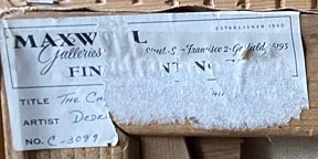 Dedrick Brandes Stuber The Charm of Old Ships gallery label