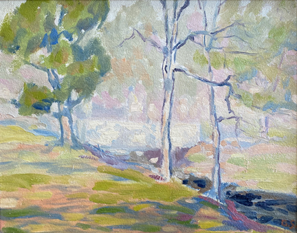 After George Gardner Symons Trees, Hill and Brook