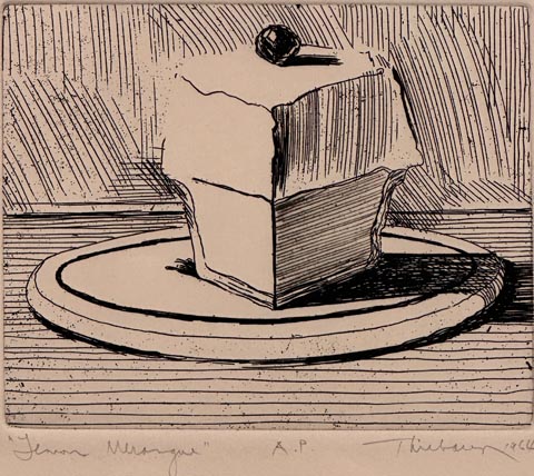 Wayne Thiebaud, Lemon Meringue