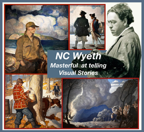 Thumbnail for NC Wyeth, Massterful at telling Visual Stories