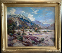 Frances Upson Young The Edge of the Desert Mt. San Jacinto, near Palm Springs, CA